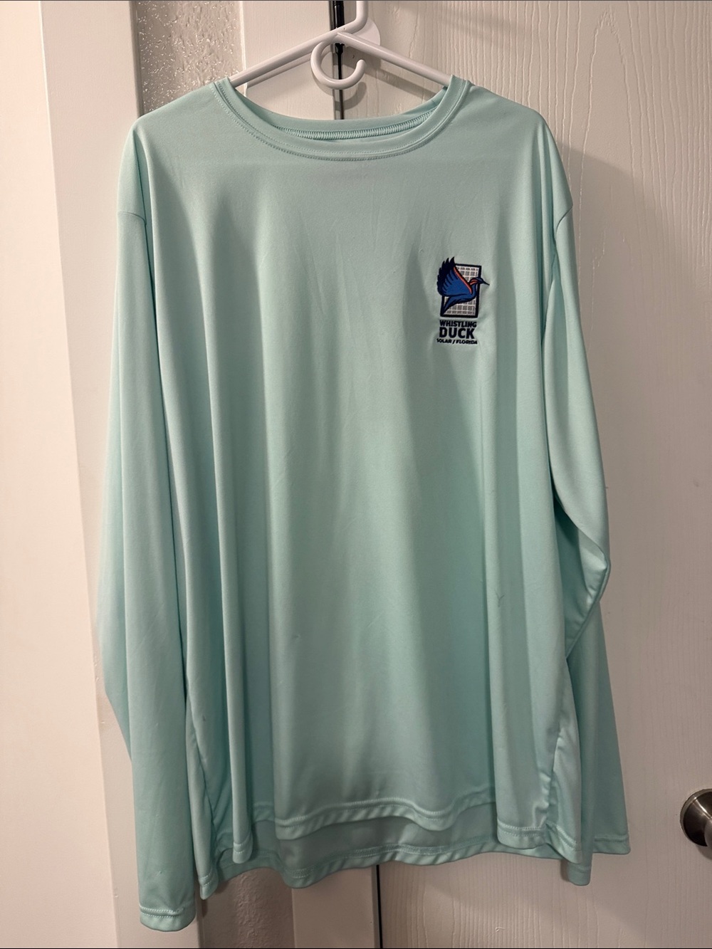 Duck Head Men's Long-Sleeve Swim Rash Guard - Mint Green